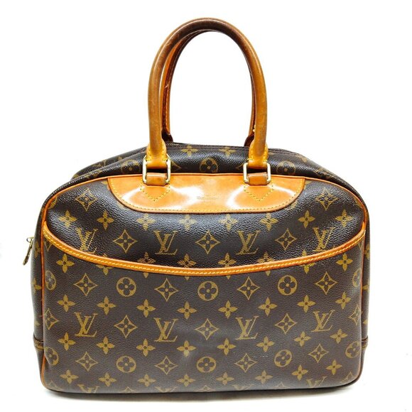 Authentic Louis Vuitton Monogram Deauville Boston Hand Bag - Picture 1 of 14